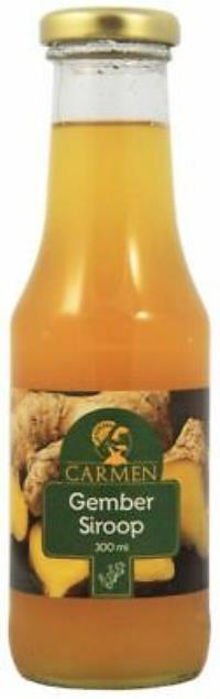 Ginger Syrup 300ml CARMEN